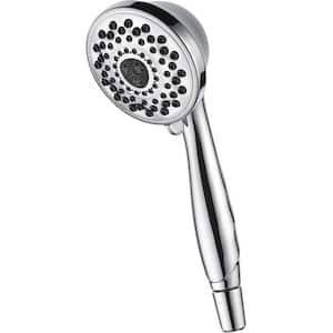 7-Spray Patterns 1.75 GPM 3.81 in. Wall Mount Handheld Shower Head in Chrome