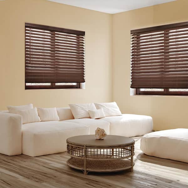 2.5 in. Faux Wood Blinds