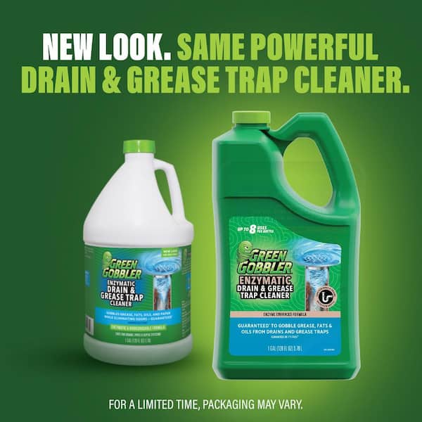 1 Gal. Enzymatic Drain and Grease Trap Cleaner for Sink Drains and Grease Traps