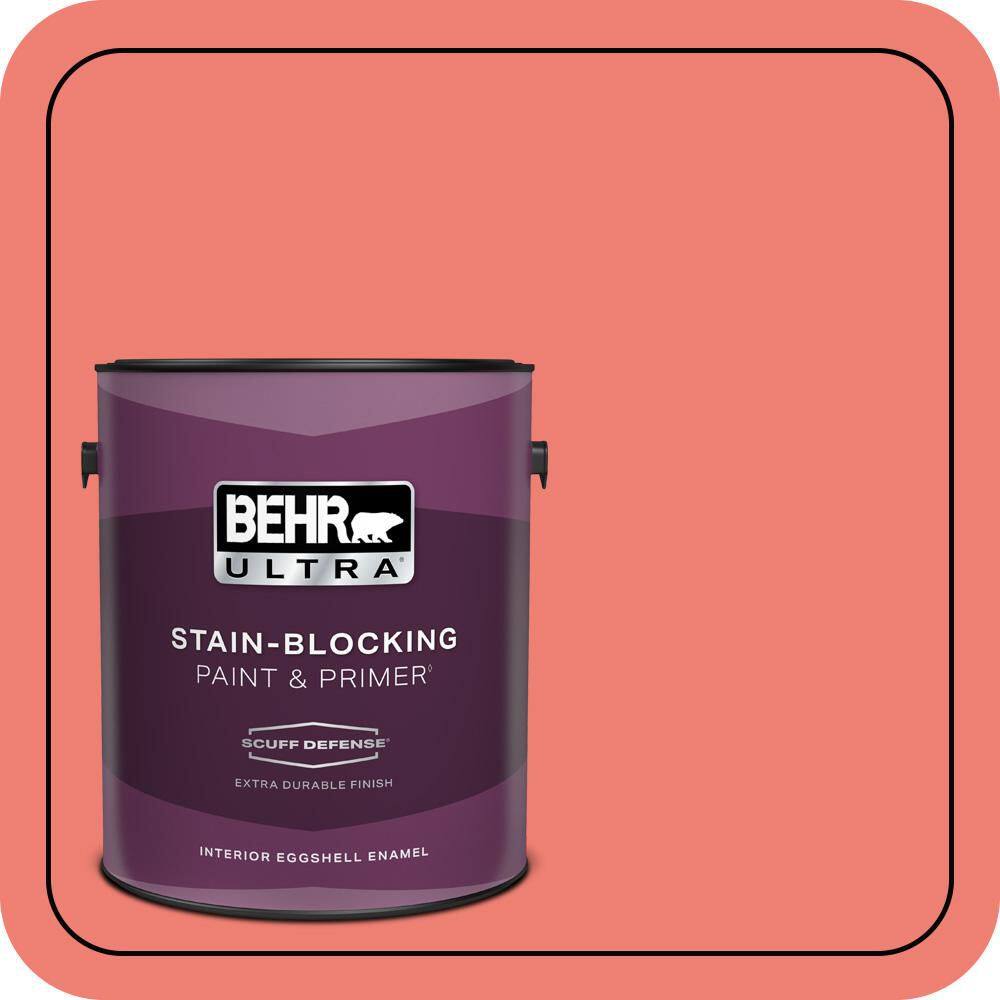 1 gal. #170B-5 Youthful Coral Extra Durable Eggshell Enamel Interior Paint & Primer price history on PriceWatchPro