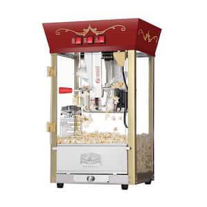 8 oz. Popcorn Red Antique Style Popcorn Popper Machine