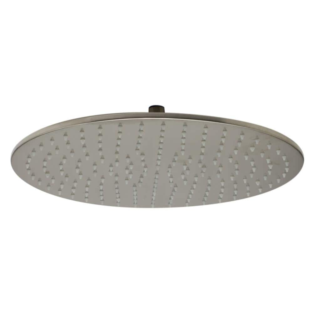 Micro bubble shower head in brushed nickel - ReliqPet