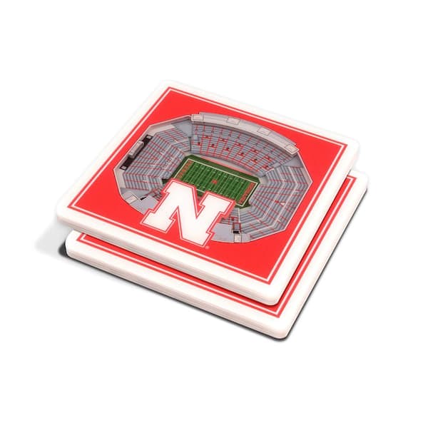 NCAA Nebraska Cornhuskers 3D StadiumViews Coasters