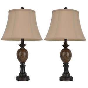 Mae 25 in. Bronze Table Lamp with Softback Shade