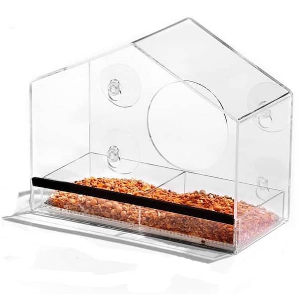 Ashman Online 13 in. Home Window Bird Feeder (1-Pack)