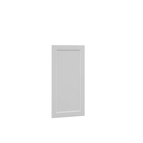Hampton Bay Designer Series 0.75x30x15 in. Melvern Decorative End Panel in White