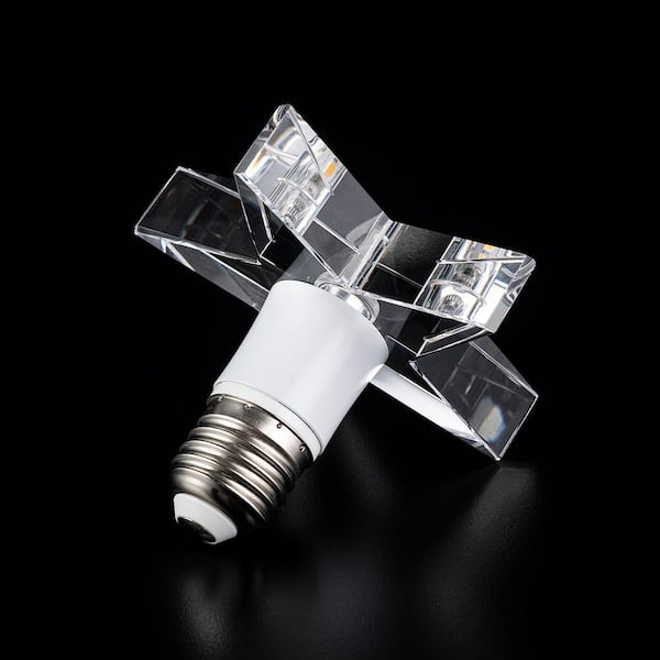 CARRO 5-Watt Equivalent Star Shaped E26/27 Crystal LED Light Bulb