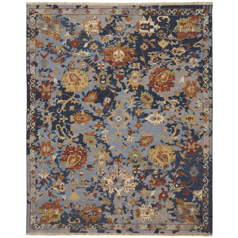 12 ft. x 15 ft. Blue, Gray, Red Floral Area Rug price history on PriceWatchPro