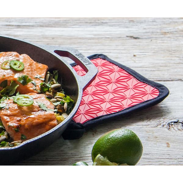 Lodge 10.25 in. Cast Iron Skillet in Black with Dual Handles L8SKL