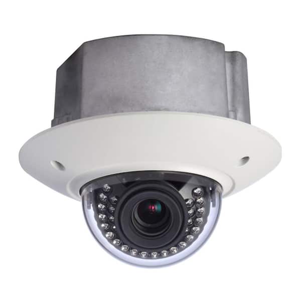 Unbranded SeqCam Wired 3 Megapixel Full HD Vandal-Proof IR Network In-Ceiling Dome Indoor or Outdoor Standard Surveillance Camera