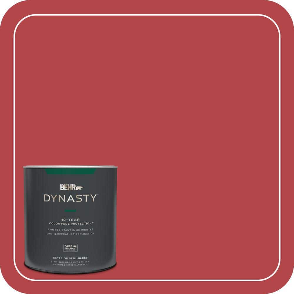 1 qt. Home Decorators Collection #HDC-SM14-10 Intrigue Red Semi-Gloss Exterior Stain-Blocking Paint & Primer price history on PriceWatchPro