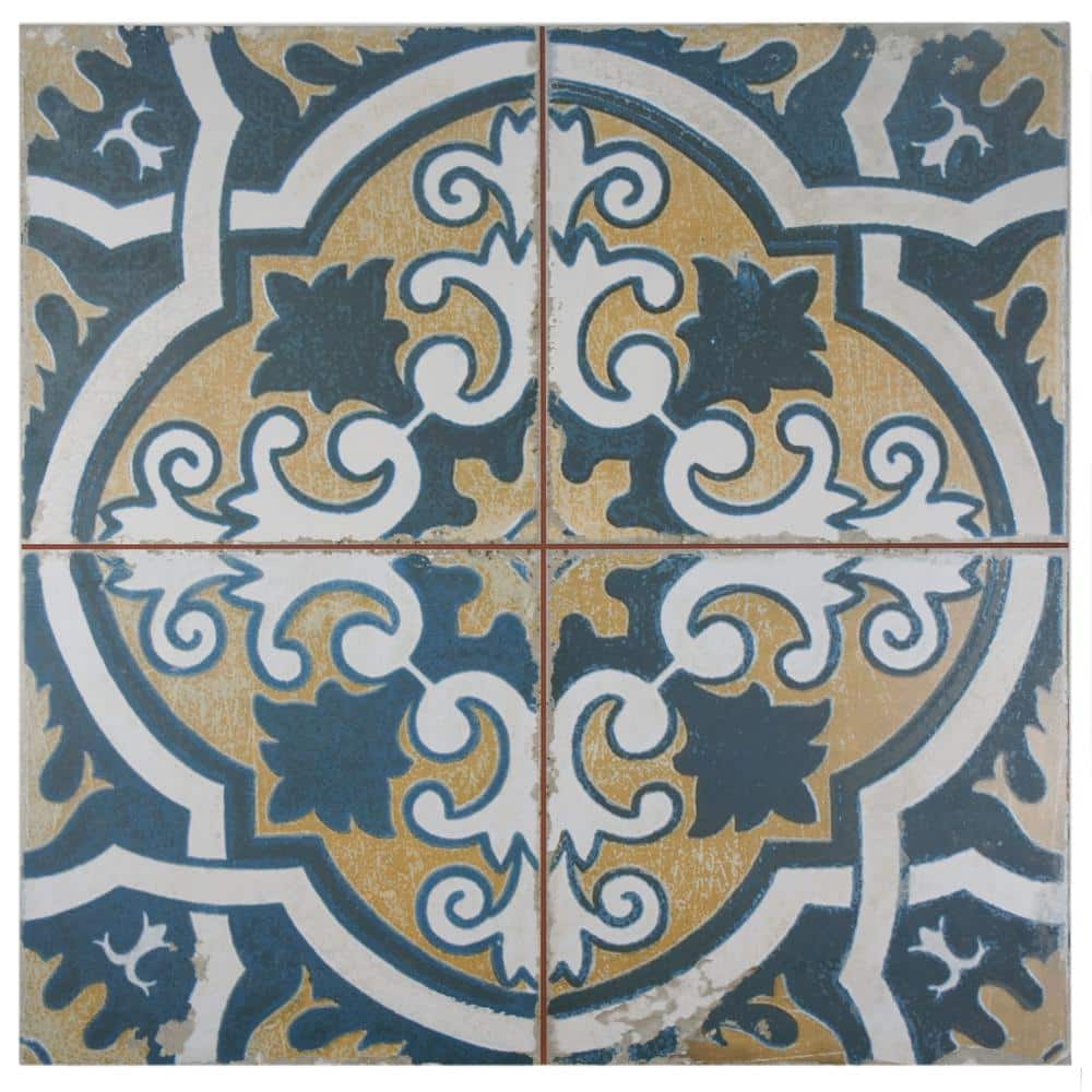 Kings Canarsie 9 in. x 9 in. Ceramic Floor and Wall Take Home Tile Sample price history on PriceWatchPro
