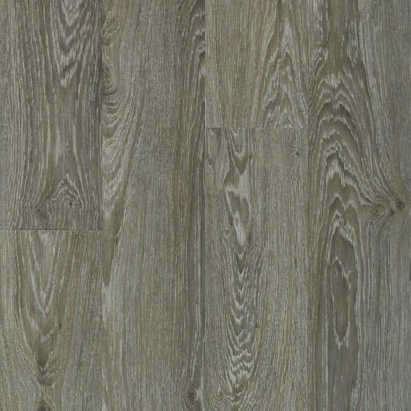 ProMark Shadown Gray 12 MIL x 6 in. W x 36 in. L Waterproof Glue Down Vinyl Plank Flooring 24ct (35.95 sq. ft. / case)