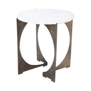 Reinhold II White Side Table