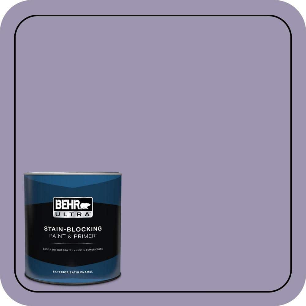 1 qt. #S570-4 Night Music Satin Enamel Exterior Paint & Primer price history on PriceWatchPro