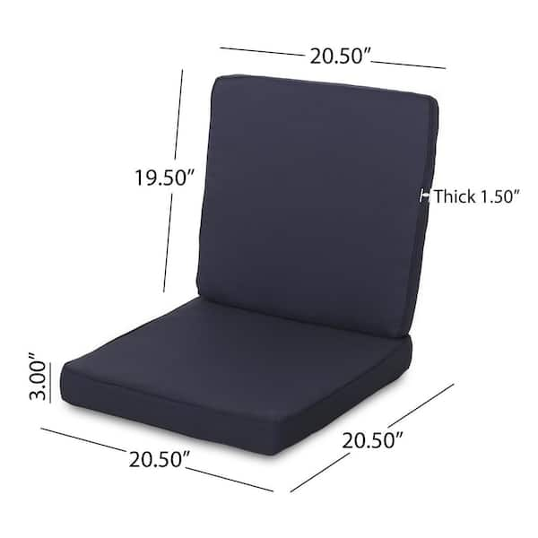 Navy patio chair outlet cushions