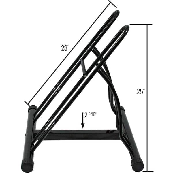 2-Bike Indoor Bicycle Floor Stand