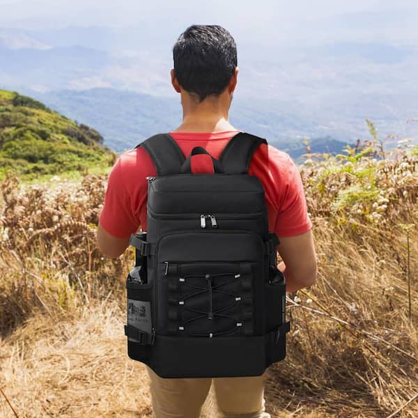Insulated Leakproof Backpack Cooler Lightweight Camping Beach Hiking Picnic Gear Under 10, Vsgery Insulated Leak-Proof Backpack, Large  main image 3