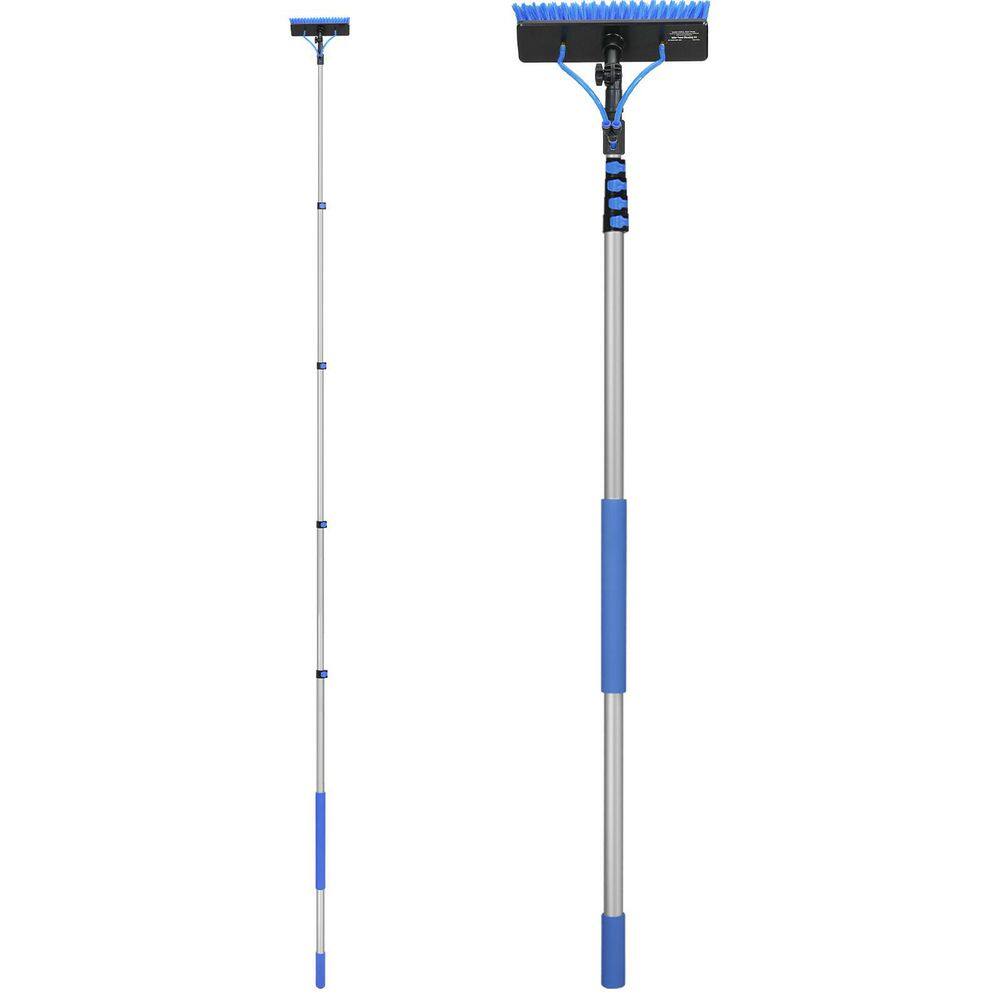 24 ft. Water Fed Pole Kit, Extendable Cleaning Pole with Rotating Brush and 65.6 ft. Hose for Windows and Solar Panels price history on PriceWatchPro