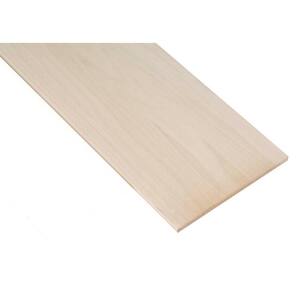 1 in. x 4 in. x 3 ft. Red Oak Project Board