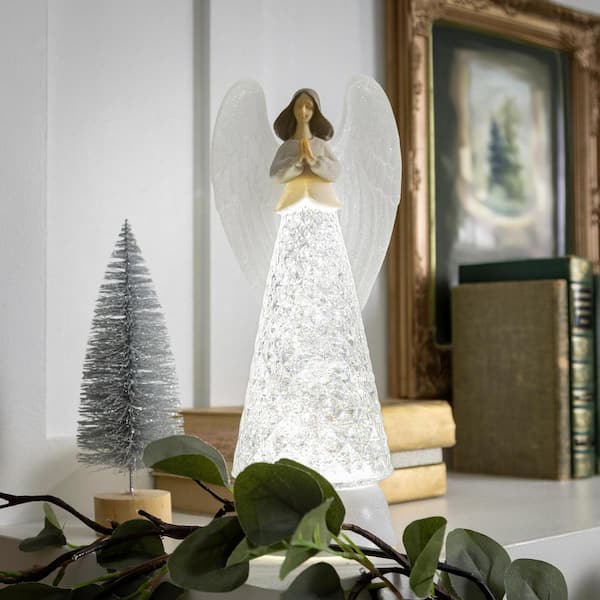 Evergreen Enterprises 12 in. LED Angel Water Lantern