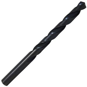 3/16 in. High Speed Steel Black Oxide Premium General Purpose Split Point Twist Drill Bit (12-Pack)