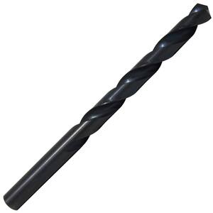 Black Oxide Coating 41/64 Taper Length Drill .6406 9.0000 OAL 5.1250 Flute Length RD42641 General Purpose RedLine Tools 