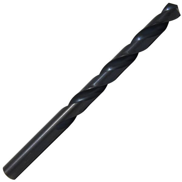 3 Units Drillco Series 1000E 5/8 X 6 Bright and Black HSS General Purpose S&D Drill Bit with 1/2 Flat Reduced Shank and 3 Spiral Flute 3 Units Drillco Series 1000E 5/8 X 6 Bright and Black HSS General Purpose S&D Drill Bit with 1/2 Flat Reduced Shank and 3 Spiral Flute