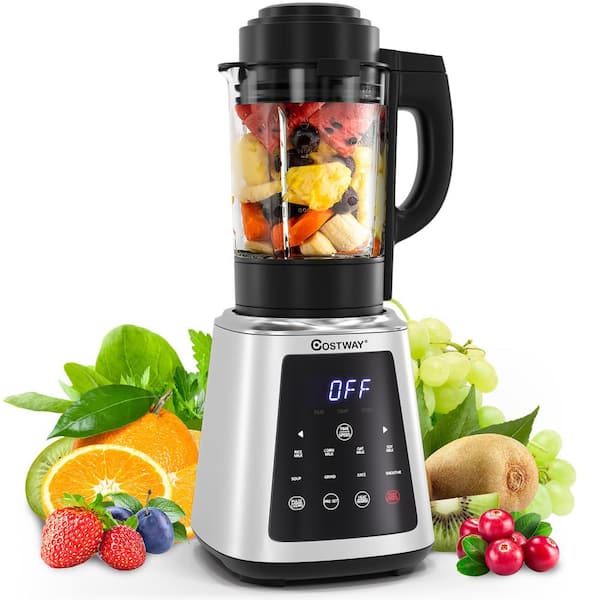 1500W Countertop Smoothies Blender with 10 Speed and 6 Pre-Setting Programs  - Costway