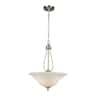 Kensley Park 3-Light Brushed Nickel Pendant