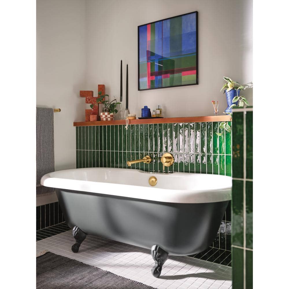 Align 18" Brushed Gold Wall Mounted Towel Bar