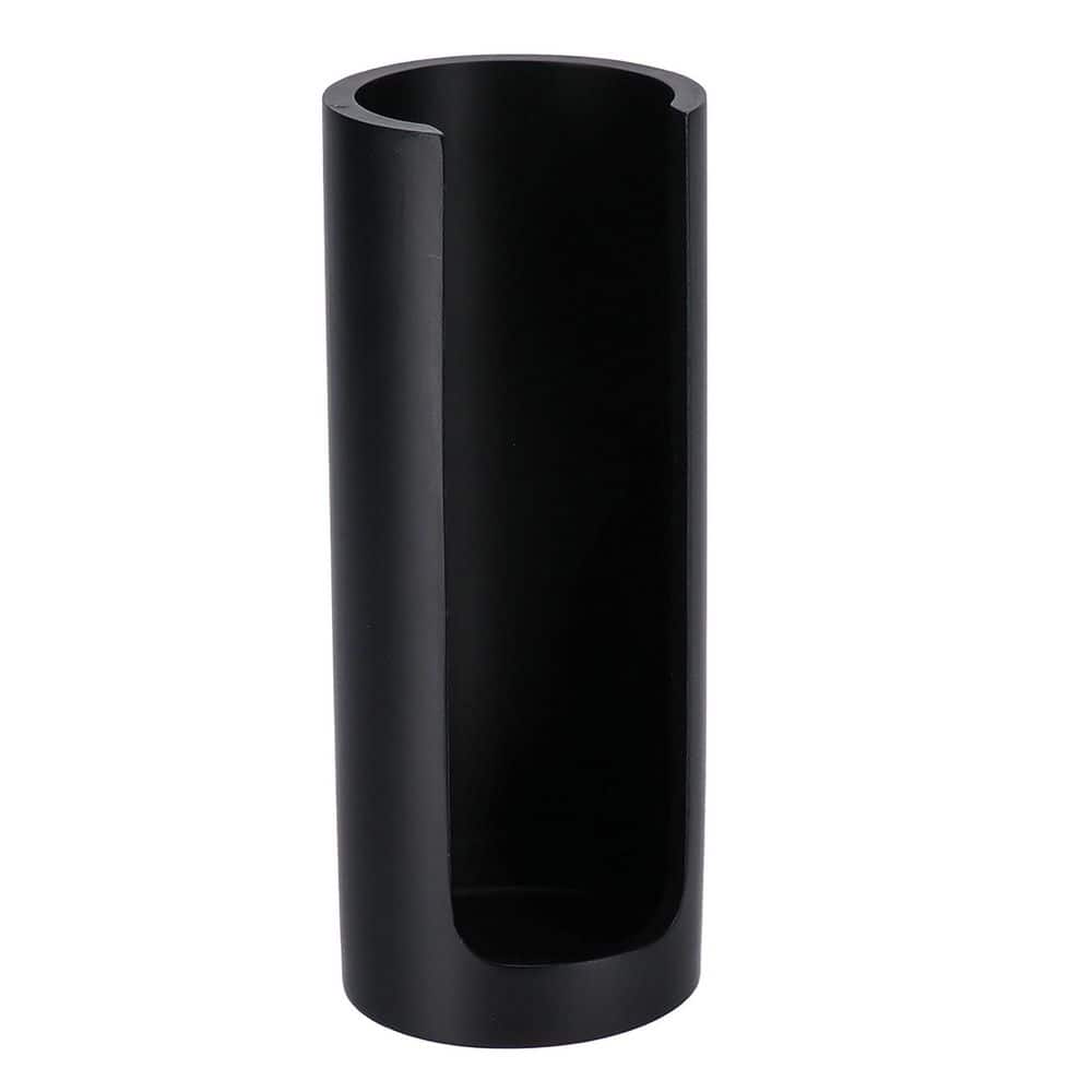 Japandi Minimalist Free Standing Storage/Jar Container Cotton Pad Holder Black price history on PriceWatchPro