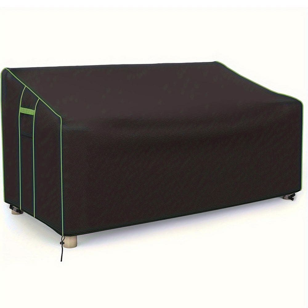 "600D Waterproof Double Seat Sofa Cover, Ventilated Heavy-Duty Outdoor Courtyard Furniture Cover, 79"" x 43"" x 37""" price history on PriceWatchPro