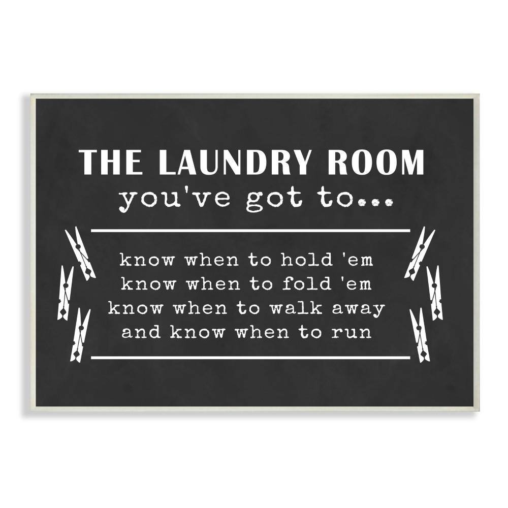 10 in. x 15 in. Laundry Room Youve Got To Know by Lettered and Lined 