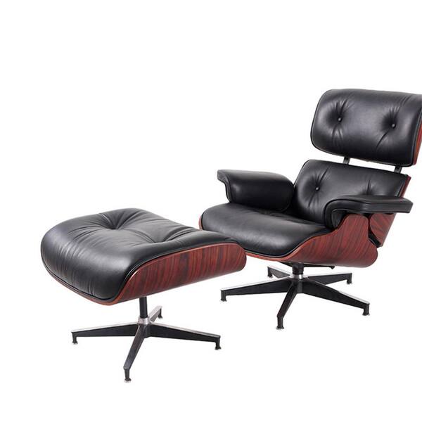 ergonomic chair and ottoman