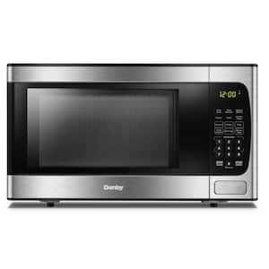 0.9 cu. ft. Countertop Microwave in Black and Stainless