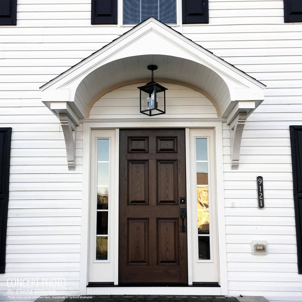 10-Inch White Polyurethane Decorative Corbel Bracket