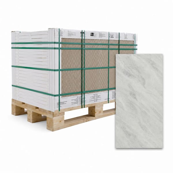 Cosmic Gray 16 in. x 24 in. x 1.25 in. Sandblast Marble Stone Look Paver (60 pieces/159.6 sq. ft. /Pallet)
