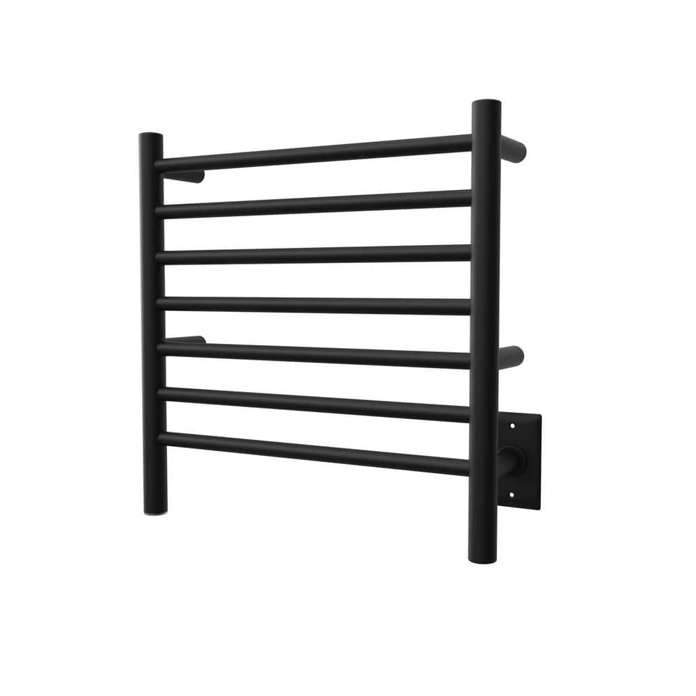 Matte Black Stainless Steel Wall Mounted Towel Warmer
