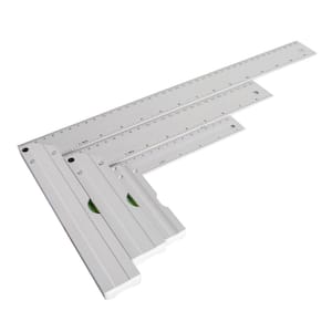 L-Shaped Square Set with Levels 5 in./ 8 in./ 14 in. L Premium Aluminum Standard and Metric (3-Pack)