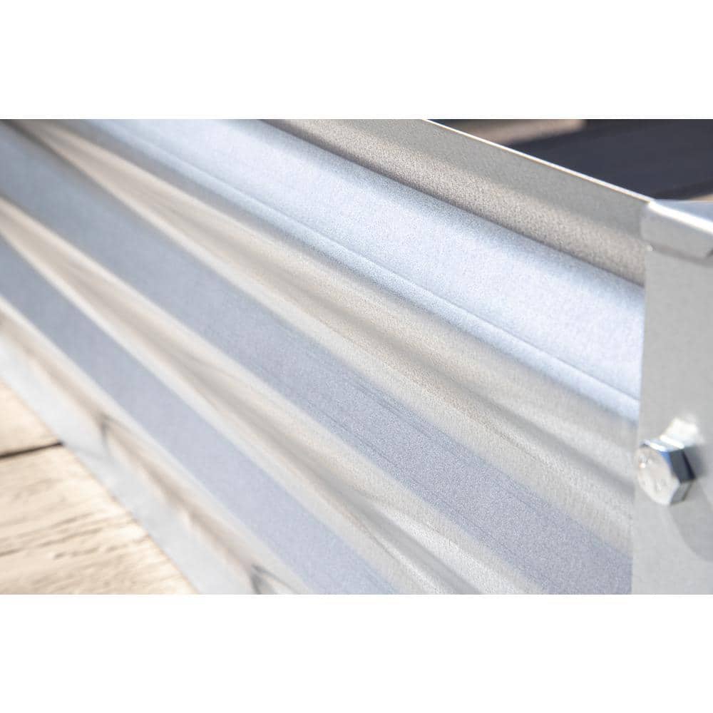 Galvanized Steel Raised Garden Bed for Outdoor Yard