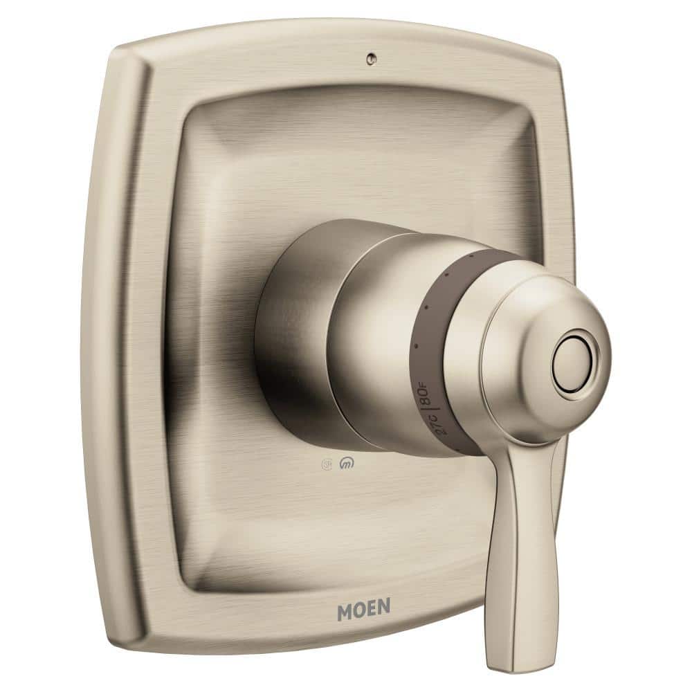 MOEN Voss ExactTemp 1Handle Valve Trim Kit in Brushed Nickel Valve Not