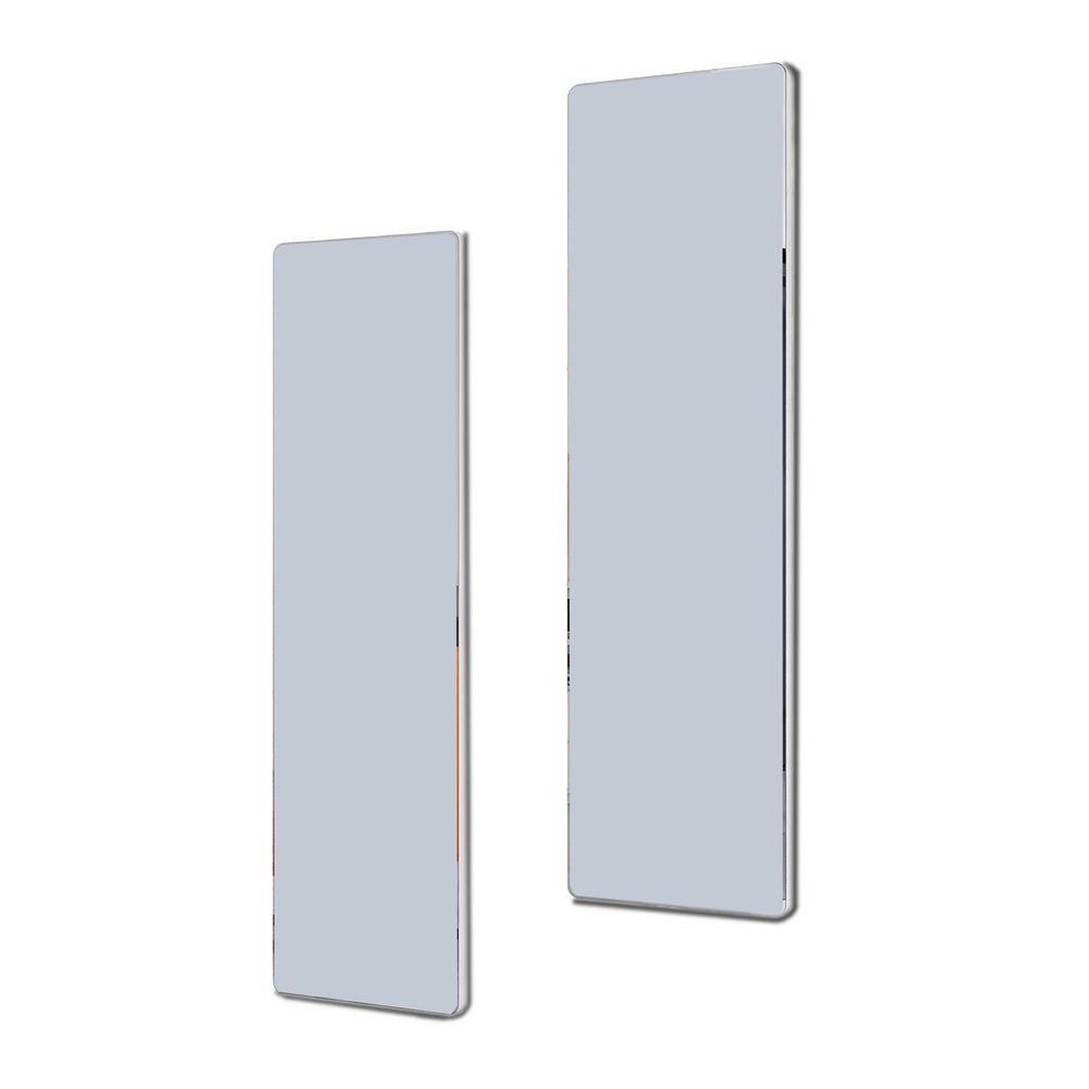 Great value for Money 9.57 in. W x 33.09 in. H Rectangular Frameless Mirror