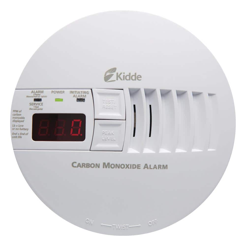 UPC 047871001217 product image for Hardwired Carbon Monoxide Detector with 9-Volt Battery Backup and Digital Displa | upcitemdb.com