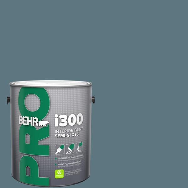 BEHR PRO 1 gal. #530F-6 Heron Semi-Gloss Interior Paint