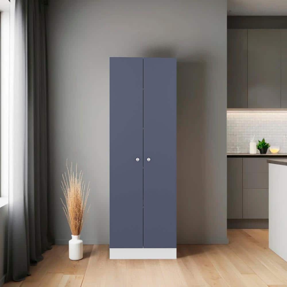 Multistorage Pantry Cabinet with Five Storage Shelves And Two Doors, Kitchen Storage and Organization Solution price history on PriceWatchPro