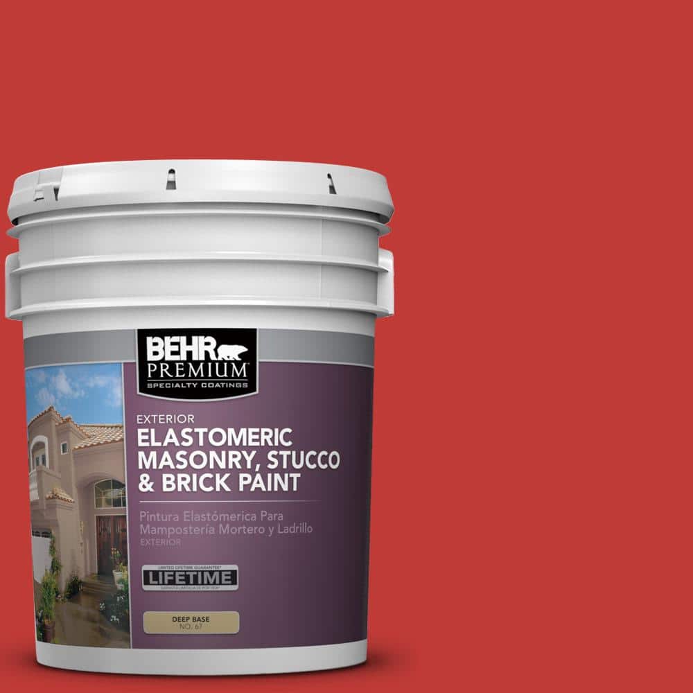 BEHR PREMIUM 5 gal. P1507 Flirt Alert Elastomeric BEHR PREMIUM 5 gal. P1507 Flirt Alert Elastomeric
