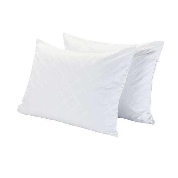 Vibe Embossed Gel-Infused Memory Foam Cluster Pillow Set of 2