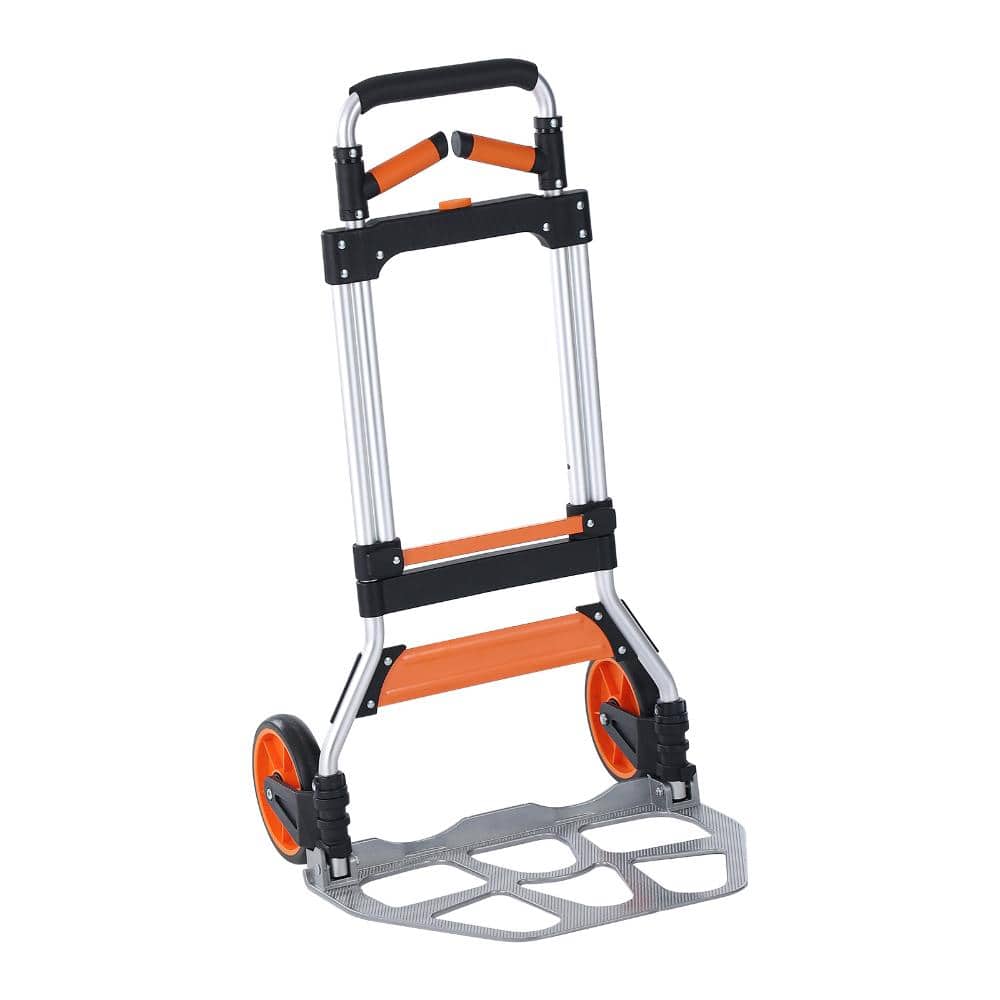 Avex 309 lb. Capacity Aluminum Convertible Foldable Hand Truck and Dolly with Telescoping Handle and PP+TPR Wheels price history on PriceWatchPro