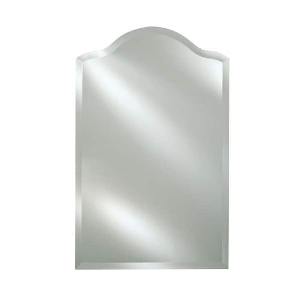 Afina Radiance 20 in. W x 30 in. H Frameless Novelty/Specialty Beveled Edge Bathroom Vanity Mirror in Clear